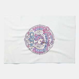 Linge De Cuisine Équipage de licorne impression ludique à la demand