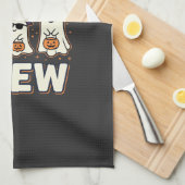 Linge De Cuisine Équipe Boo fantômes de Halloween Conception vector (Quart Plié)
