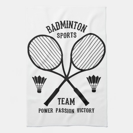 Linge De Cuisine Équipe de badminton (Vertical)