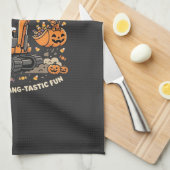 Linge De Cuisine Équipe de fouille hantée d'Halloween (Quart Plié)