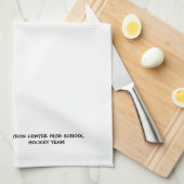 Linge De Cuisine Équipe de hockey (Quart Plié)