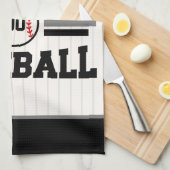 Linge De Cuisine Équipe de joueurs de baseball rétro personnalisés (Quart Plié)