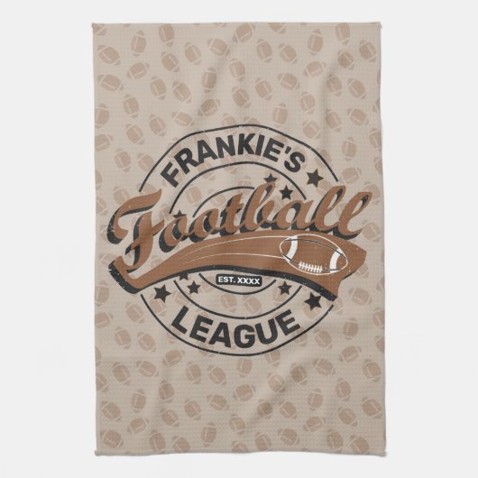 Linge De Cuisine Équipe de joueurs de football (Vertical)