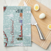 Linge De Cuisine Équipe de père Noël (Quart Plié)