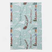 Linge De Cuisine Équipe de père Noël (Vertical)