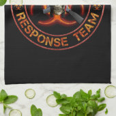Linge De Cuisine Équipe de réponse de zombi (Plié)