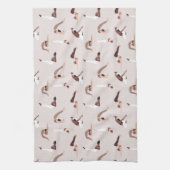 Linge De Cuisine Équipe sportive d'instructeurs de yoga (Vertical)