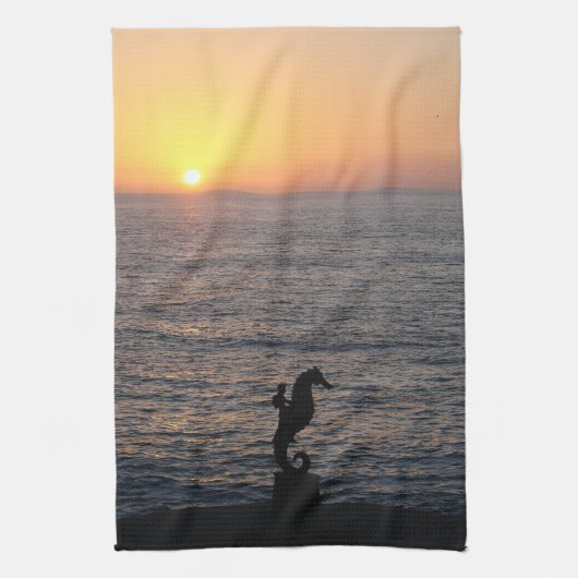 Linge De Cuisine Équitation De Mer (Vertical)