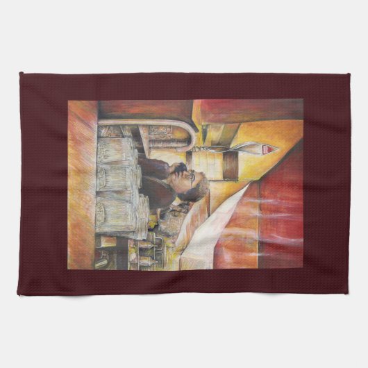 Linge De Cuisine Équivalent lumineux des émotions passionnées (Horizontal)