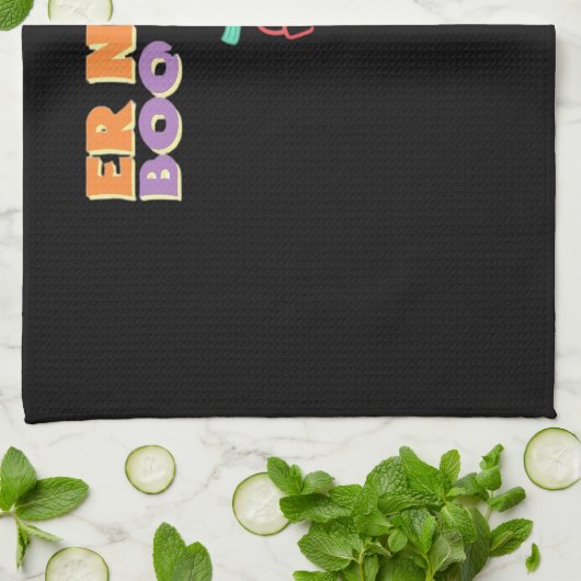 Linge De Cuisine ER Nurse Boo Crew Emergency Room Nurse Halloween C (Plié)