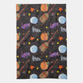 Linge De Cuisine Eric Carle | Caterpillar Black Halloween Motif (Vertical)