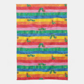Linge De Cuisine Eric Carle | Caterpillar Rainbow Stripe Motif (Vertical)