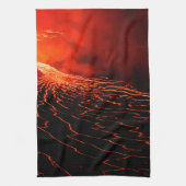 Linge De Cuisine éruption volcanique (Vertical)
