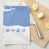 Linge De Cuisine Escalade rock (Quart Plié)