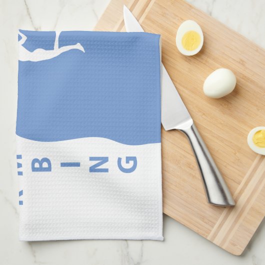 Linge De Cuisine Escalade rock (Quart Plié)