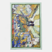 Linge De Cuisine Escalier d'Auvers par Vincent Van Gogh (Vertical)