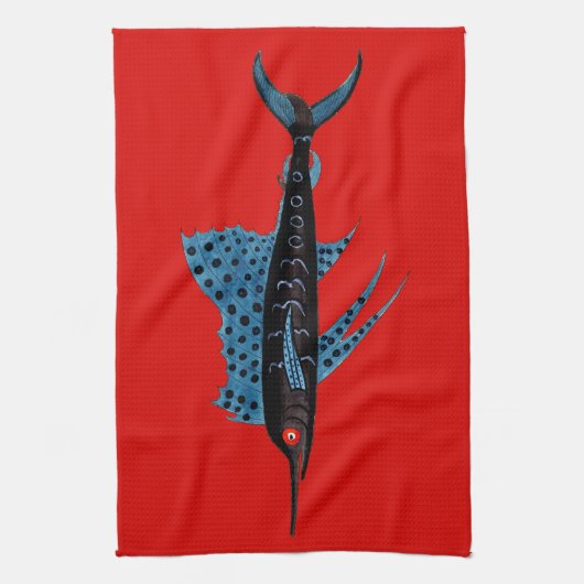 Linge De Cuisine Espadon (Vertical)