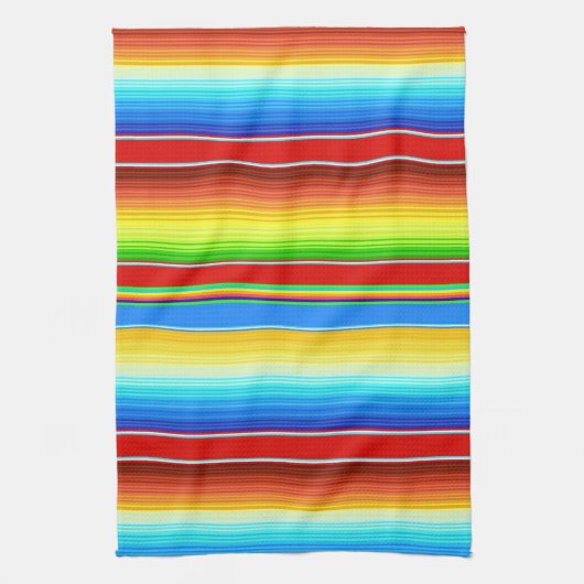 Linge De Cuisine Espagnol traditionnel couvrant mexicain vibrant (Vertical)