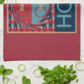 Linge De Cuisine Espoir Pacifique : Un Design Calme Hakuna Matata (Plié)