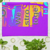 Linge De Cuisine Espoir psychédélique aux Etats-Unis : Neon Unity A (Plié)