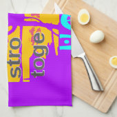 Linge De Cuisine Espoir psychédélique aux Etats-Unis : Neon Unity A (Quart Plié)