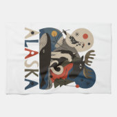 Linge De Cuisine Esprit sauvage de l'Alaska (Horizontal)