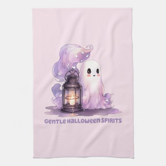 Linge De Cuisine Esprits doux d'Halloween (Vertical)