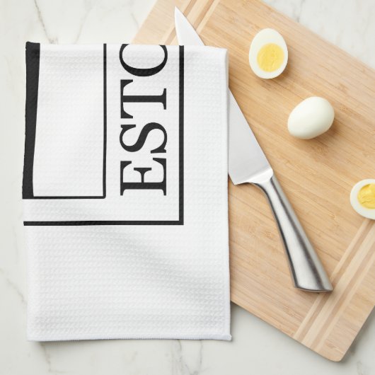 Linge De Cuisine Estonie (Quart Plié)