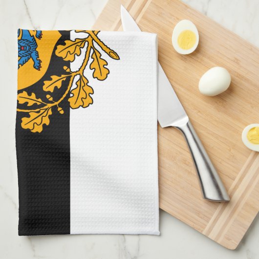 Linge De Cuisine Estonie (Quart Plié)