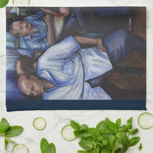 Linge De Cuisine Et... Elle a épousé le Mailman (Plié)