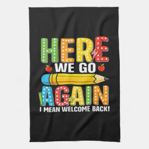 Linge De Cuisine Et voilà, encore une fois, je veux dire, bienvenue