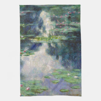 Linge De Cuisine Étang avec nappes d'eau Monet Art