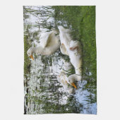 Linge De Cuisine Étang de canard animal (Vertical)