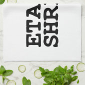 LINGE DE CUISINE ETAOIN ! SHRDLU ! (Plié)