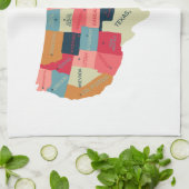 Linge De Cuisine États-Unis (Plié)