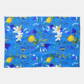 Linge De Cuisine Été, agrumes, style sicilien, citron (Horizontal)