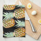 Linge De Cuisine été aloha hawaïen fruit tropical ananas (Quart Plié)