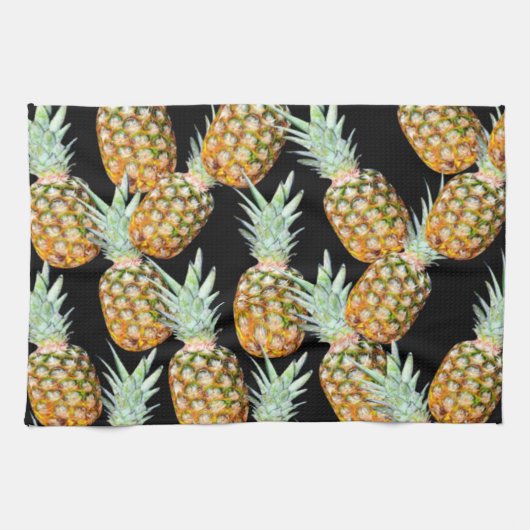 Linge De Cuisine été aloha hawaïen tropical fruit ananas (Horizontal)