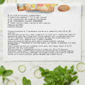 Linge De Cuisine Été Boule de homard | Recette Heirloom Tea Towel (Plié)