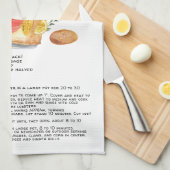 Linge De Cuisine Été Boule de homard | Recette Heirloom Tea Towel (Quart Plié)