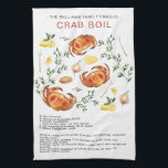 Linge De Cuisine Été Crabe boule | Recette Heirloom Tea Towel<br><div class="desc">Le gâteau au palourde, le biscuit au homard, l'ébullition au homard, le biscuit à l'écrevisse, l'ébullition à basse température, l'ébullition à la campagne, l'épilation au poisson et le rôti à l'huître sont autant de délices de fruits de mer. Pour un cadeau unique, faites un lot de bonté directement à partir...</div>