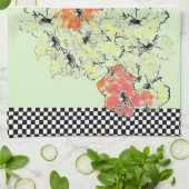 Linge De Cuisine Été dans les fleurs sauvages chics minables (Plié)