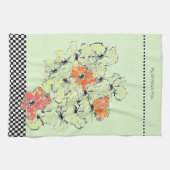 Linge De Cuisine Été dans les fleurs sauvages chics minables (Horizontal)