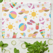 Linge De Cuisine Été ensoleillé (Plié)