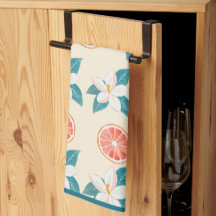 Été Floral Grapefruit – Design Citrus Côté Mer