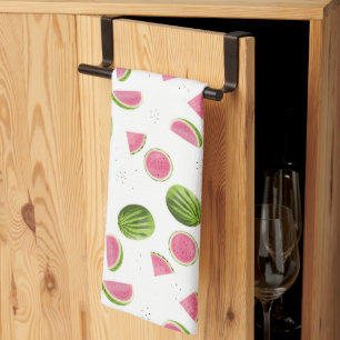 Linge De Cuisine Eté Pink & Green Watermelon