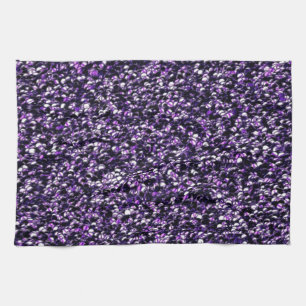 Linge De Cuisine Étincelle violette