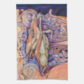 Linge De Cuisine Étiquette de jeu Spike and Curly (Vertical)