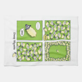 Linge De Cuisine Étiquette de moutons (Horizontal)