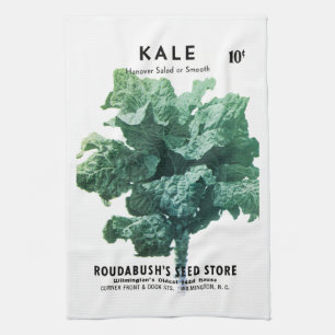 Linge De Cuisine Étiquette de paquets Kale Seed